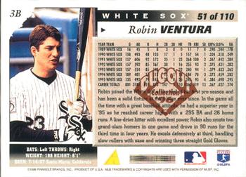 1996 Score - Dugout Collection (Series Two) #51 Robin Ventura Back