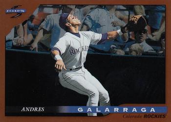 1996 Score - Dugout Collection (Series Two) #54 Andres Galarraga Front