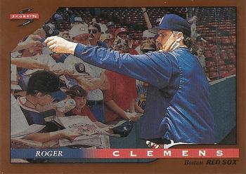 1996 Score - Dugout Collection (Series Two) #58 Roger Clemens Front