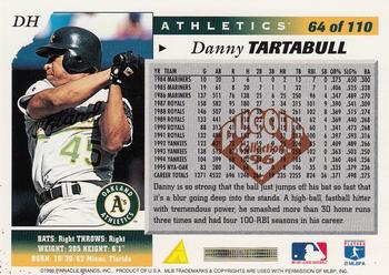 1996 Score - Dugout Collection (Series Two) #64 Danny Tartabull Back