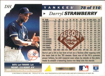 1996 Score - Dugout Collection (Series Two) #78 Darryl Strawberry Back