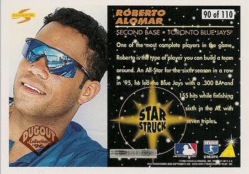 1996 Score - Dugout Collection (Series Two) #90 Roberto Alomar Back