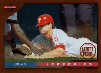 1996 Score - Dugout Collection Artist's Proofs (Series Two) #46 Gregg Jefferies Front