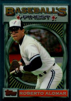 1993 Finest - Promotional Samples #88 Roberto Alomar Front