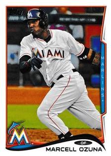 2014 Topps Mini #70 Marcell Ozuna Front