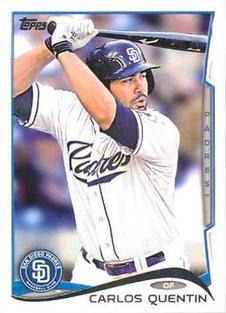 2014 Topps Mini #209 Carlos Quentin Front