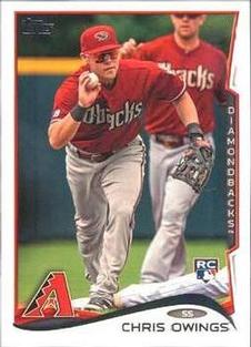 2014 Topps Mini #232 Chris Owings Front