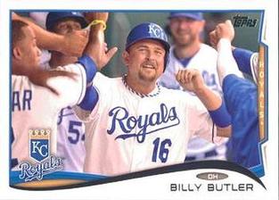 2014 Topps Mini #255 Billy Butler Front