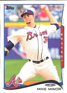 2014 Topps Mini #316 Mike Minor Front