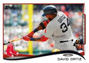 2014 Topps Mini #475 David Ortiz Front