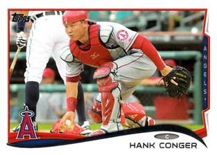 2014 Topps Mini #549 Hank Conger Front