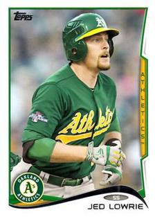 2014 Topps Mini #607 Jed Lowrie Front
