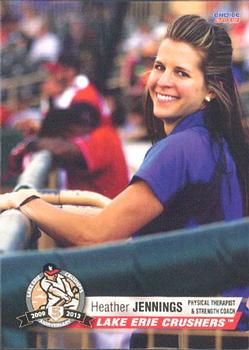 2013 Choice Lake Erie Crushers #27 Heather Jennings Front