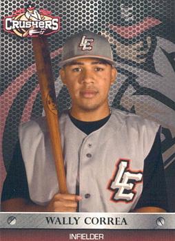2012 Weed Pro Morning Journal Lake Erie Crushers #17 Wally Correa Front