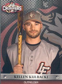 2012 Weed Pro Morning Journal Lake Erie Crushers #20 Kellen Kulbacki Front