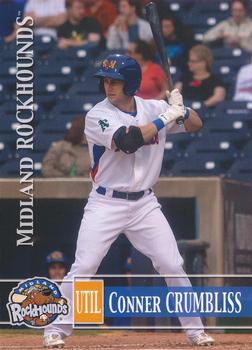 2014 Grandstand Midland RockHounds #NNO Conner Crumbliss Front
