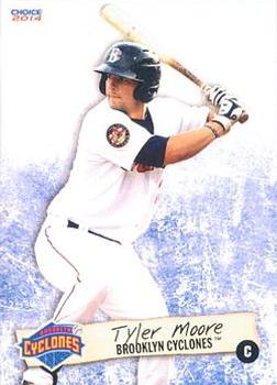 2014 Choice Brooklyn Cyclones #16 Tyler Moore Front