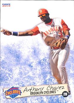 2014 Choice Brooklyn Cyclones #07 Anthony Chavez Front