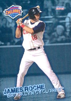 2013 Choice Brooklyn Cyclones #26 James Roche Front