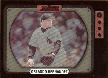 2000 Bowman - Retro/Future #136 Orlando Hernandez Front