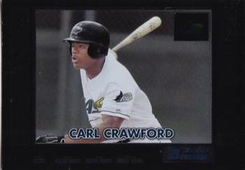 2000 Bowman - Retro/Future #199 Carl Crawford Front