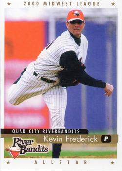 2000 Active Graphics Midwest League All-Stars #NNO Kevin Frederick Front
