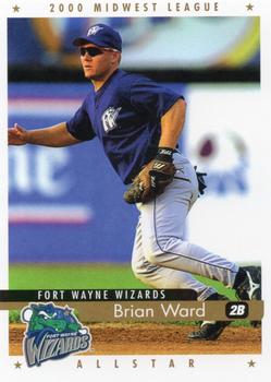2000 Active Graphics Midwest League All-Stars #NNO Bryan Ward Front