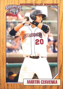 2013 Choice Mahoning Valley Scrappers #06 Martin Cervenka Front