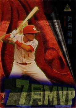 1995 CPBL A-Plus Series - MVP of the Month #5 Ming-Tsu Lu Front
