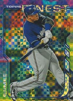 2014 Finest - X-Fractor #14 Carlos Gomez Front