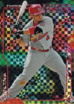 2014 Finest - X-Fractor #66 Yadier Molina Front