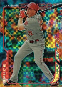 2014 Finest - X-Fractor #8 Jay Bruce Front