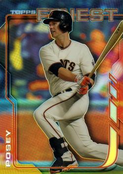 2014 Finest - Refractor #12 Buster Posey Front