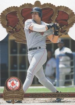 1997 Pacific Crown Collection - Gold Crown Die Cuts #GC6 Jose Canseco Front