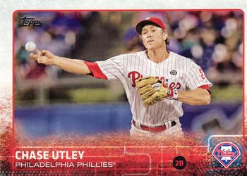 2015 Topps #163 Chase Utley Front