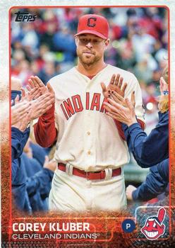 2015 Topps #487 Corey Kluber Front