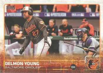 2015 Topps #383 Delmon Young Front