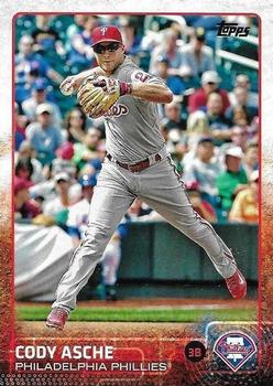 2015 Topps #420 Cody Asche Front
