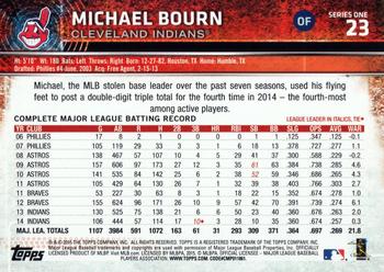 2015 Topps #23 Michael Bourn Back
