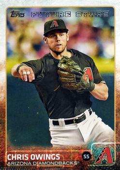 2015 Topps #63 Chris Owings Front