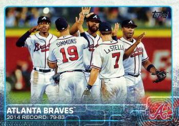 2015 Topps #64 Atlanta Braves Front