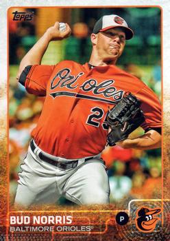 2015 Topps #104 Bud Norris Front