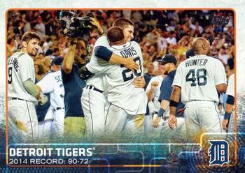 2015 Topps #126 Detroit Tigers Front