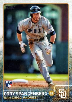 2015 Topps #141 Cory Spangenberg Front