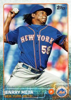 2015 Topps #166 Jenrry Mejia Front