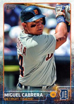 2015 Topps #200 Miguel Cabrera Front