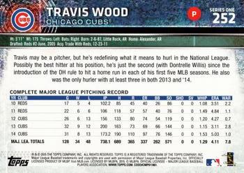 2015 Topps #252 Travis Wood Back