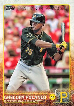 2015 Topps #253 Gregory Polanco Front