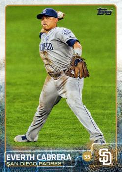 2015 Topps #287 Everth Cabrera Front