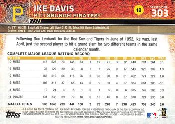 2015 Topps #303 Ike Davis Back